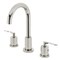 Kingston Brass FSC8929SVL Widespread Bathroom Faucet with Brass Pop-Up, Polished Nickel FSC8929SVL - alternate 1